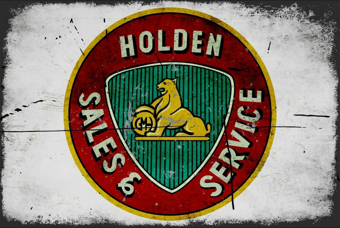 GMH holden sales service tin metal sign brand new - Tin Sign Factory Australia