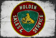 GMH holden sales service tin metal sign brand new