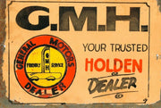 GMH holden sales service tin metal sign brand new