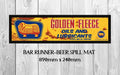 Buy GOLDEN FLEECE Aussie Beer Spill Mat (Half Bar) - Protect Your Bar, Chill Your Beers!