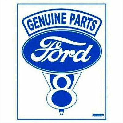 Genuine Parts, Ford tin metal sign MAN CAVE brand new