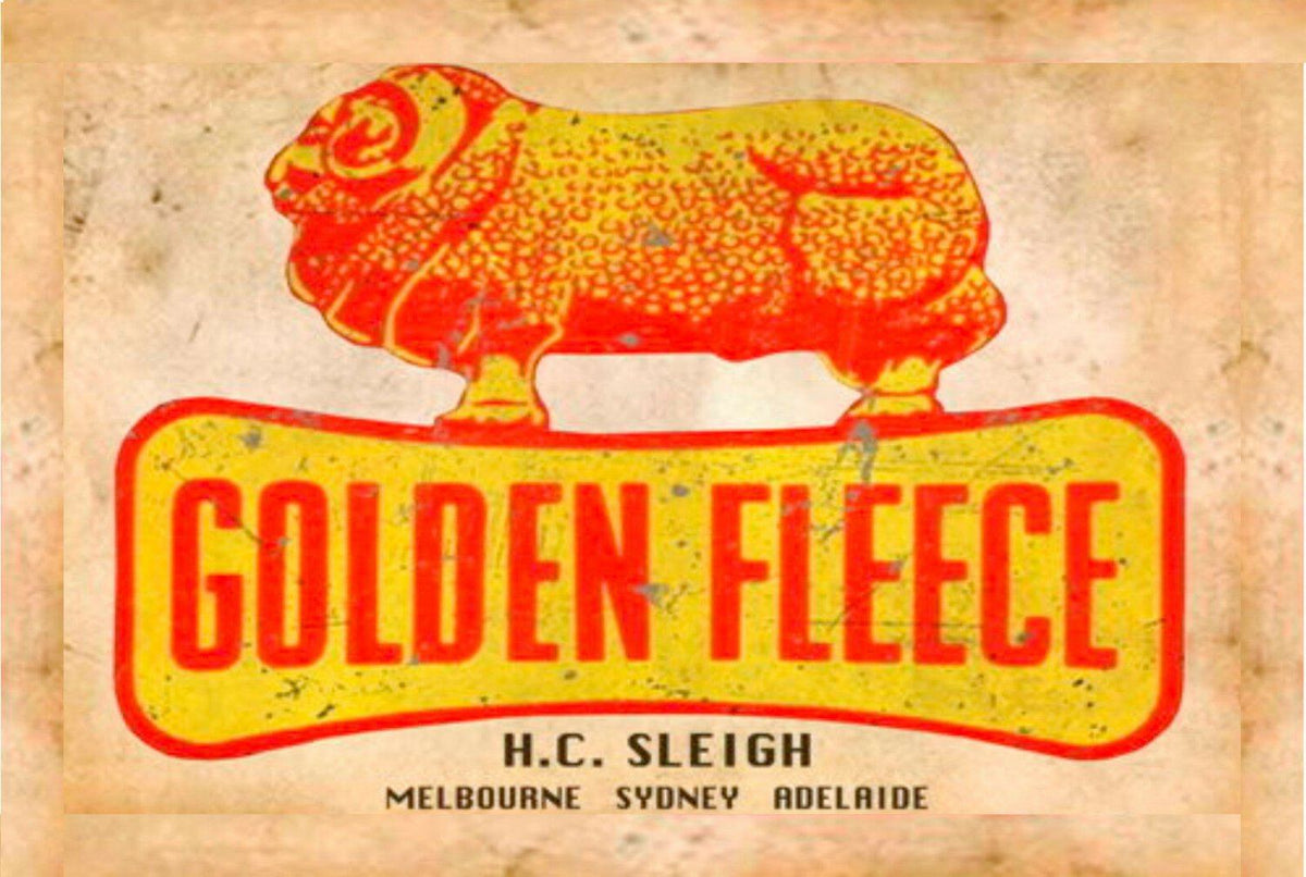 Golden Fleece H.D. Motor oil multi compounded tin metal sign 40x30 - Tin Sign Factory Australia