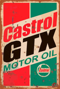 Golden Fleece H.D. Motor oil multi compounded tin metal sign 40x30 - Tin Sign Factory Australia