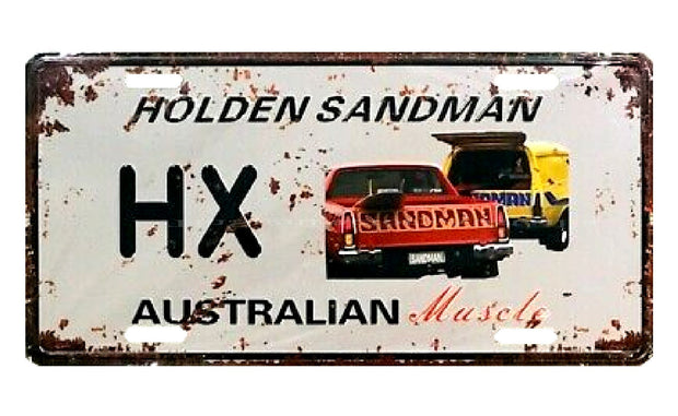 HOLDEN SANDMAN HX Vintage Retro Wall Décor Pub Car Ford Holden Automobile Sign