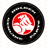 HOLDEN G-PARTS BLACK Retro/ Vintage Round Metal Sign Man Cave, Wall Home Décor, Shed-Garage, and Bar