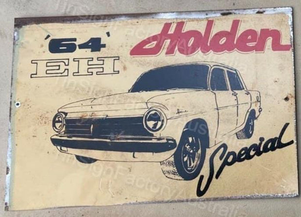 HOLDEN '64' EH SPECIAL 20x30 CM Sign | Screen Printed By AUSTRALIAN COMPANY