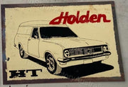 HOLDEN HT 20x30 CM Sign | Screen Printed By AUSTRALIAN COMPANY