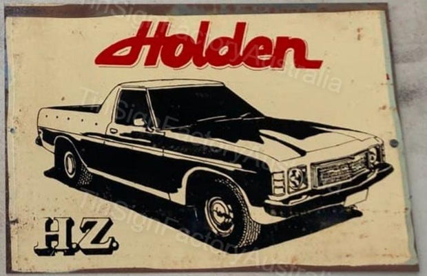 HOLDEN H.Z. 20x30 CM Sign | Screen Printed By AUSTRALIAN COMPANY