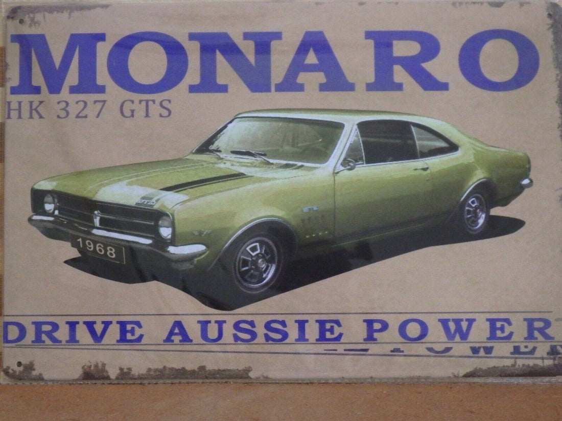 HOLDEN AUSTRALIAS OWN CAR Metal Tin Sign Vintage Retro Shed Garage Bar Man Cave - Tin Sign Factory Australia