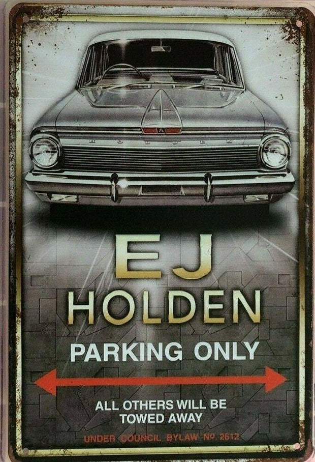 HOLDEN Rustic Look Vintage Tin Metal Sign Man Cave, Shed-Garage and Bar