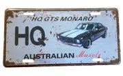 HOLDEN HQ GTS MONARO Vintage Retro Wall Décor Car Ford Holden Automobile Sign