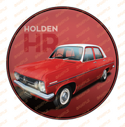 HOLDEN HR Retro/ Vintage Round Metal Sign Man Cave, Wall Home Décor, Shed-Garage, and Bar