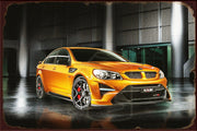 HOLDEN HSV-GTSR Rustic Look Vintage Shed-Garage and Bar Man Cave Tin Metal Sign