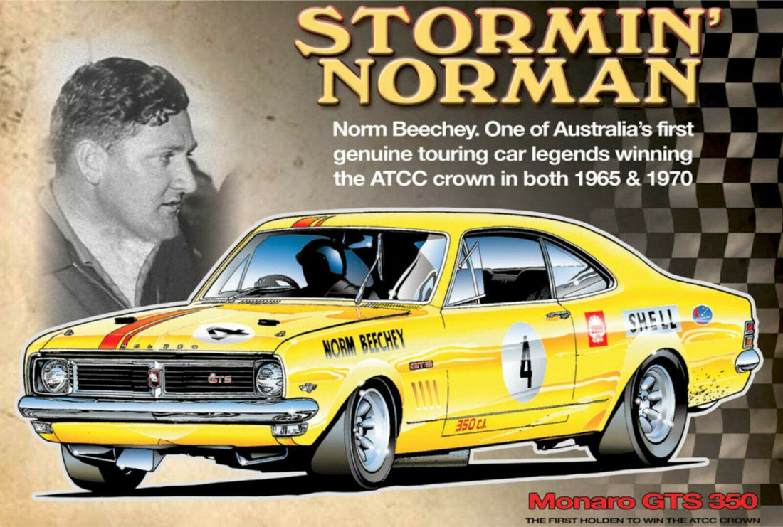 Holden HK GTS Monaro Coupe by Holden tin metal sign MAN CAVE brand new