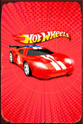 HOT WHEELS PORTRAIT Rustic Look Vintage Shed-Garage and Bar Man Cave Tin Metal Sign