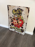 Rat Fink Metal metal sign bar garage shed man cave - Tin Sign Factory Australia
