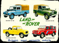 LAND ROVERS Retro/Vintage Metal Plaque Sign Style Man Cave Garage