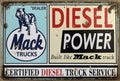 MACK Trucks Garage Rustic Vintage Metal Tin Sign Man Cave, Shed and Bar AU - Tin Sign Factory Australia