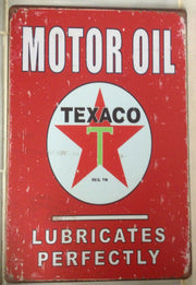 Mobil Oil Vacuum oil company pin up brand new tin metal sign MAN CAVE