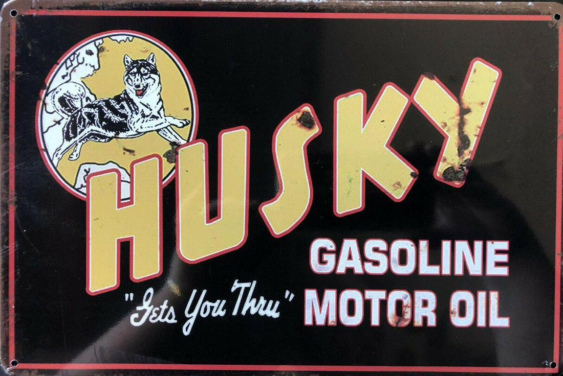 Motor Oil Rustic Vintage Look Metal Tin Sign Man Cave,Garage Shed and Bar - Tin Sign Factory Australia