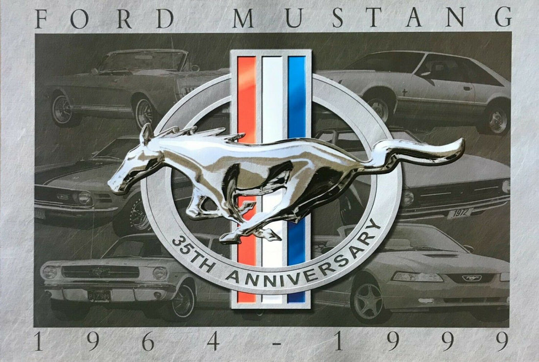 Mustang ford v8 pony tin metal sign man cave new garage - Tin Sign Factory Australia