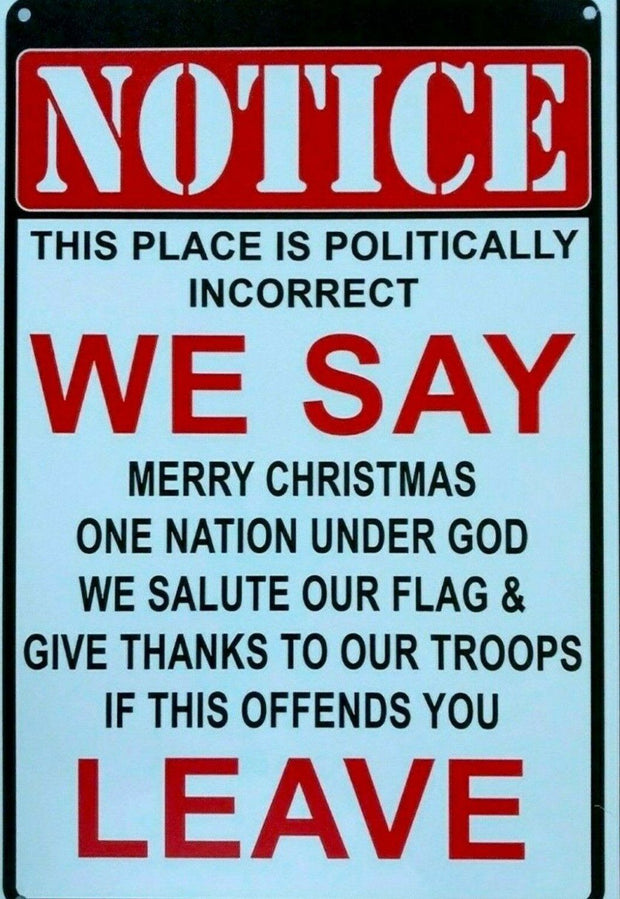 Notice new tin metal sign MAN CAVE