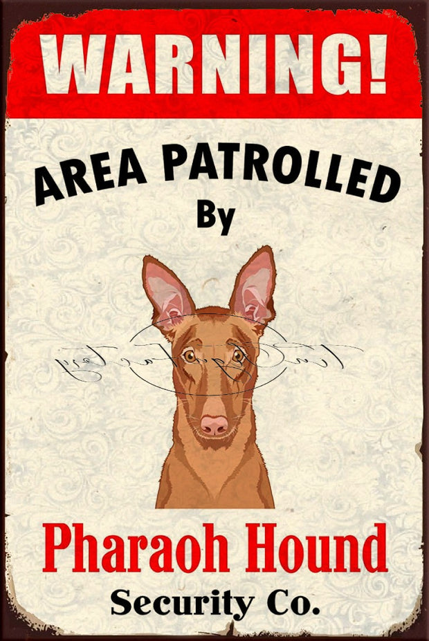 PHARAOH HOUND Retro/ Vintage Tin Metal Sign, Wall Art Home Décor, Shed-Garage, and Bar