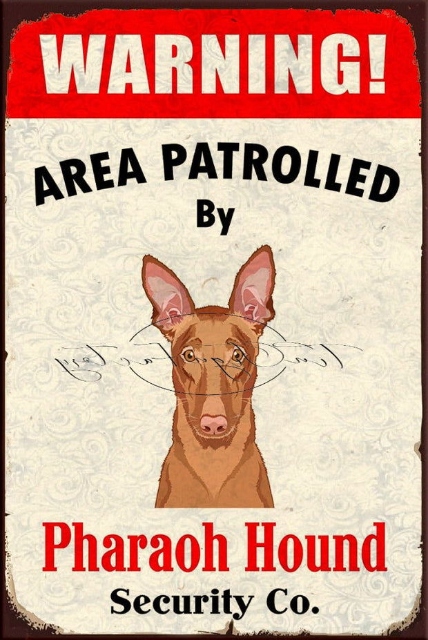 PHARAOH HOUND Retro/ Vintage Tin Metal Sign, Wall Art Home Décor, Shed-Garage, and Bar