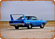 PLYMOUTH 1970 SUPERBIRD Retro/ Vintage Tin Metal Sign Man Cave, Wall Home Decor, Shed-Garage, and Bar