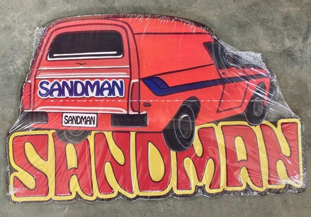 SANDMAN Metal Sign 40W x 25H cm Free Postage