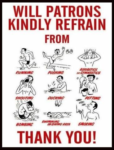 SWIMMING POOL RULES Retro/Vintage Metal Plaque Sign Style Man Cave Garage