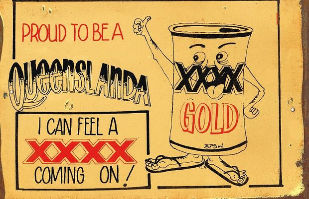 Proud to be a Queenslander metal sign 20 x 30 cm free postage - TinSignFactoryAustralia