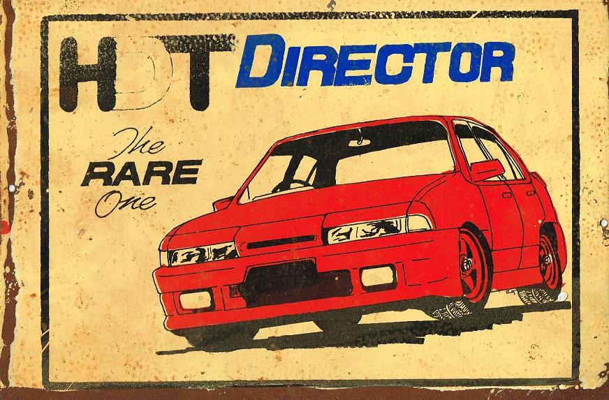 HDT Director metal sign 20 x 30 cm free postage - TinSignFactoryAustralia