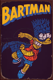 THE BARTMAN Retro/ Vintage Tin Metal Sign Man Cave, Wall Home Décor, Shed-Garage, and Bar