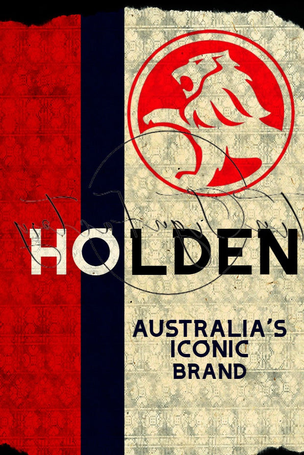 AUSSIE'S ICONIC BRAND Retro/ Vintage Tin Metal Sign Man Cave, Wall Home Décor, Shed-Garage, and Bar