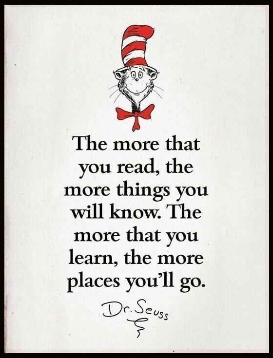 THE MORE THAT YOU READ QUOTE Retro/Vintage Metal Plaque Sign Style Man Cave Garage - Tin Sign Factory Australia