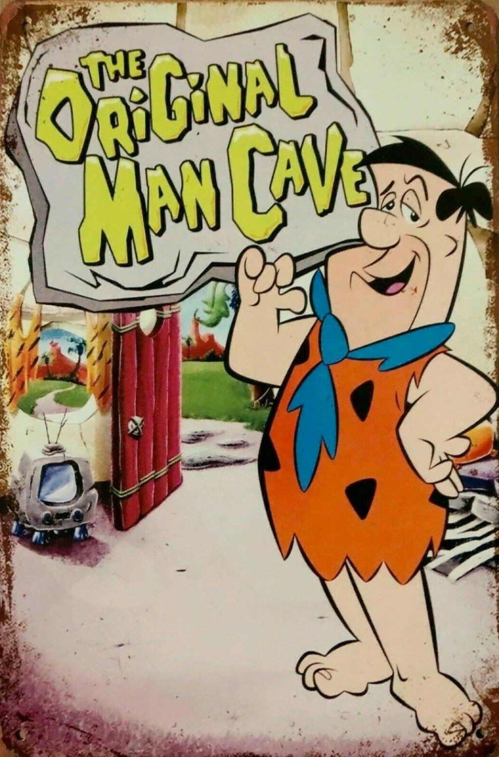 The Original Man Cave tin metal sign MAN CAVE brand new - Tin Sign Factory Australia