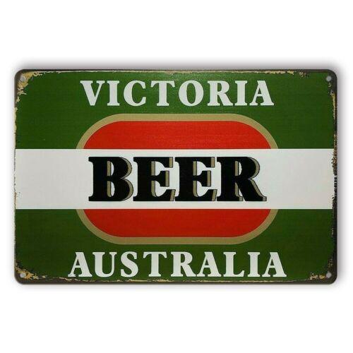VICTORIA BEER AUSTRALIA VB BITTER DRINK Rustic Look Decorative Wall Ar