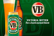 VB beer Victoria Bitter Hard earned thirst new tin metal sign MAN CAVE