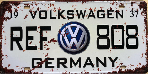 VW Garage Rustic Look Vintage Metal Tin SignsMan Cave, Shed and Bar