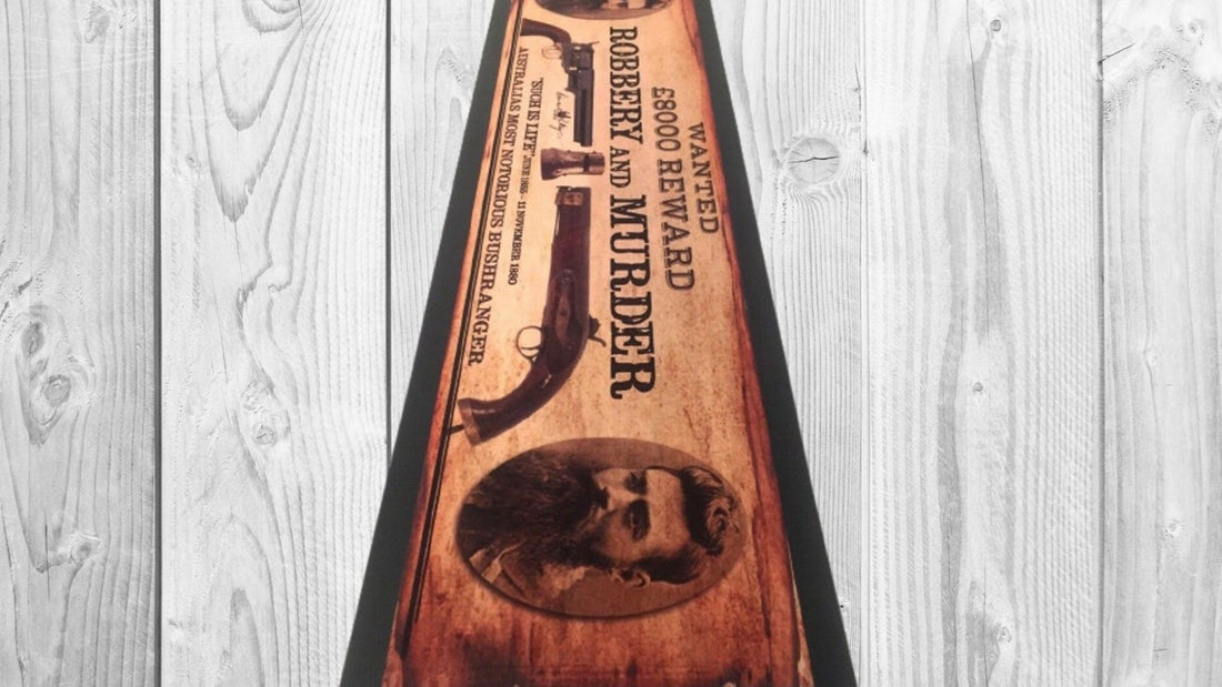 Buy WANTED Beer Mat: Tame Spills, Not Outlaws (890mm x 240mm)