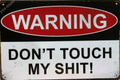 WARNING Garage Retro Vintage Metal Tin Sign Rustic Look .. MAN CAVE AU SELLER - Tin Sign Factory Australia