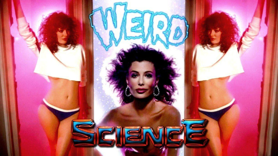 WEIRD SCIENCE MOVIE POSTER Retro/Vintage Metal Plaque Sign Style Man Cave Garage