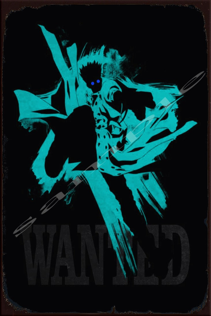 WANTED GUNSLINGER Retro/ Vintage Home Décor, Shed-Garage and Bar Tin Metal Sign