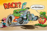 Willys gasser race hot rod rat rod brand new tin metal sign MAN CAVE 40x30cm