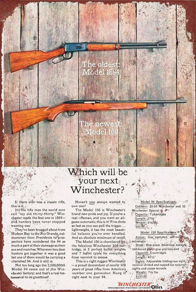 Winchester Rifles which one will you choose new tin metal sign MAN CAVE
