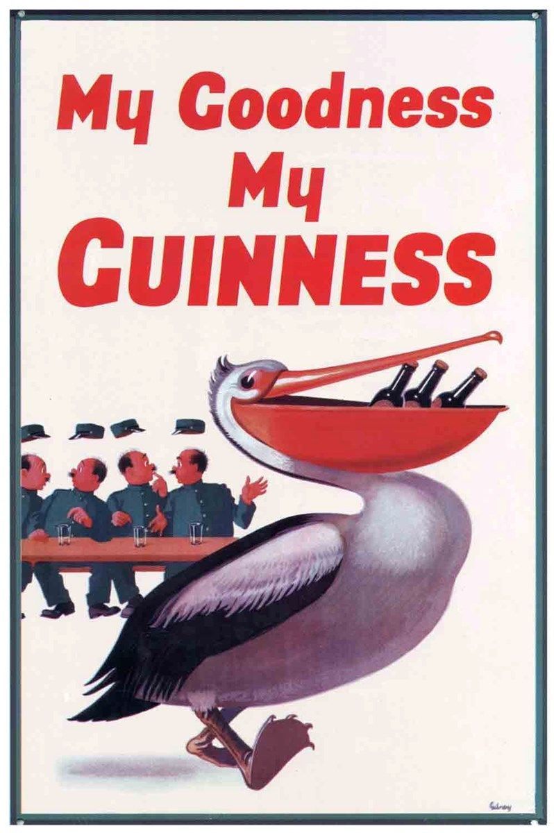 My Goodness My Guinness Blechschild wei� (40x30cm) free postage - TinSignFactoryAustralia