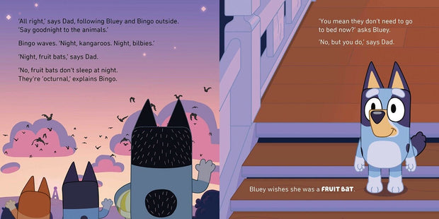 Buy Magical Adventures with Bluey the Glow in the Dark Fruit Bat - Collector's Edition Board Book