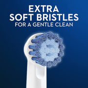 "Ultra-Gentle Oral-B Electric Toothbrush Refills - 2 Pack for Sensitive Teeth"