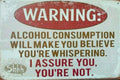 avoid hangovers stay drunk Alcohol tin metal sign MAN CAVE new - Tin Sign Factory Australia
